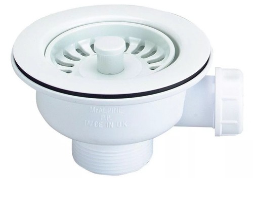 Astracast white 90mm - white, basket