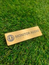 Monitor audio badge emblem