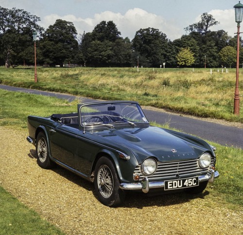 Triumph tr4a 1966 advertising - 1966,