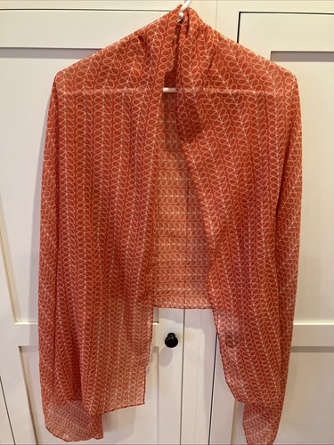 Orla kiely scarf - orla, red,