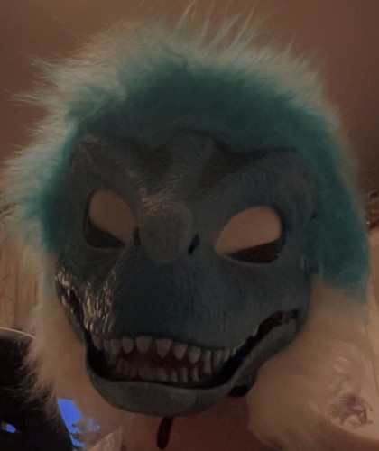 Dinomask shark fursuit head