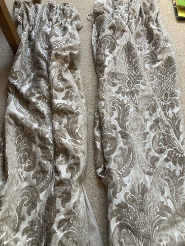 Dunelm curtains pair - pair, 128cm