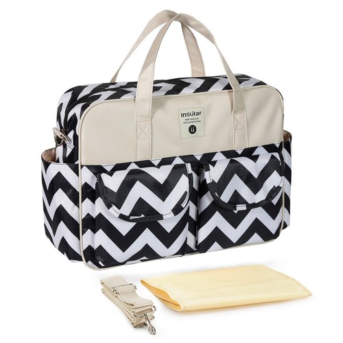 Large diaper nappy bag - diaper,