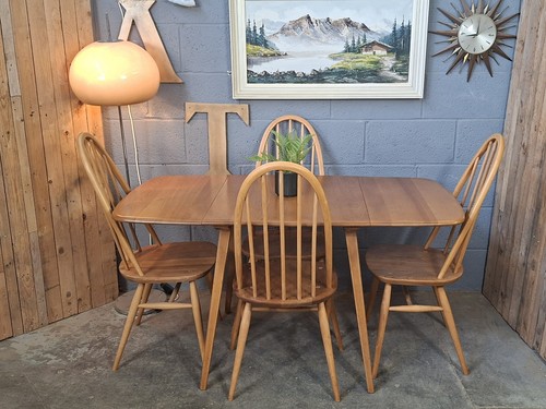 Ercol drop leaf - plank, table