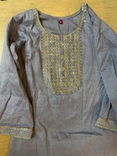STUNNING Baby Blue Punjabi Trouser Suit