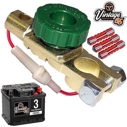 Battery isolator cut - battery,