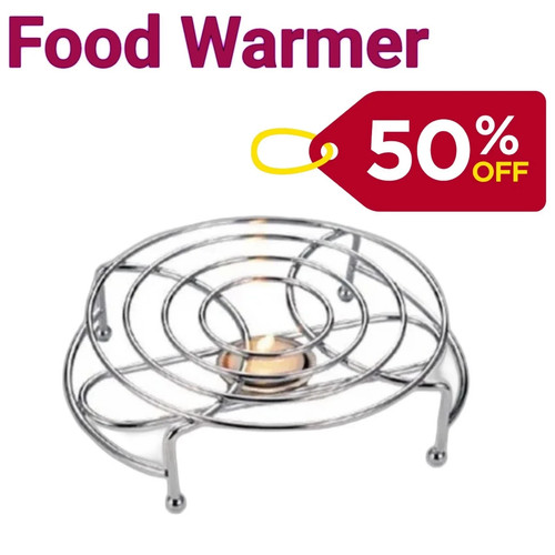 Single chrome food warmer - single,