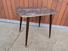 50s Table Vintage Kidney Coffee Table Rockabilly Retro Coffee Table 50s 13