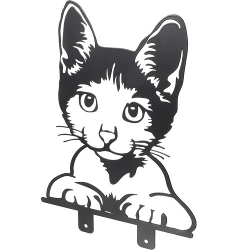 Outdoor metal cat - cat, shape