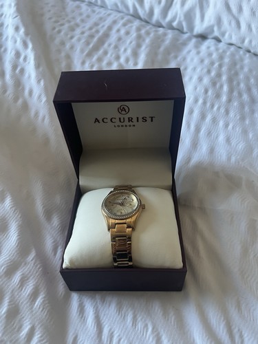 Accurist ladies quartz watch - ladies,