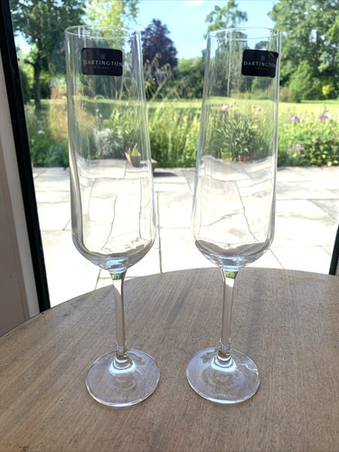 Pair dartington crystal - pair, of