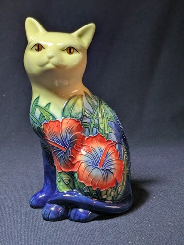 Old tupton ware cat - old,