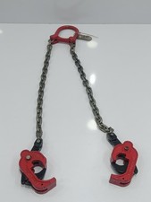 SHEDIO Drum Lifter Clamp with Chain Sling – Heavy Duty   1/2  TON