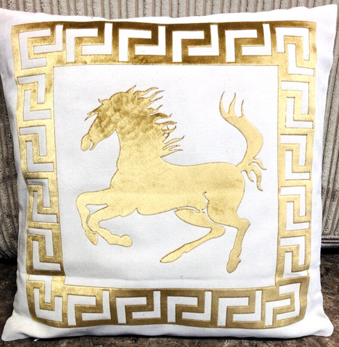 Ivory gold horse animal - horse, &