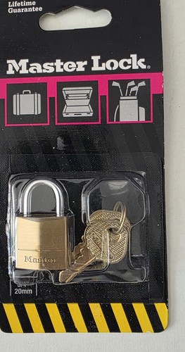Master lock solid brass - master,