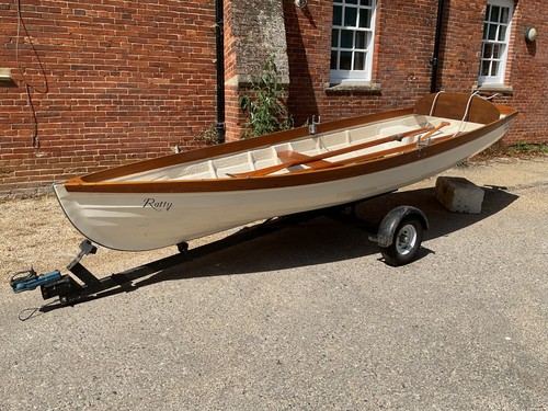 Dinghy tender rowing boat - dinghy,