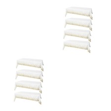  2 PCS Table Cloths Disposable Tablecloths Decorative Covers Wedding