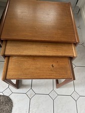 G plan  Wooden Nesting Tables