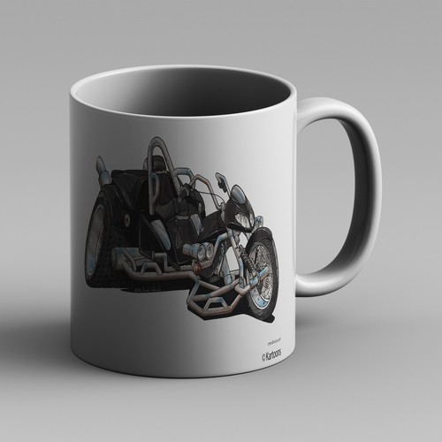 Kartoons koolart mug boom - kartoons,