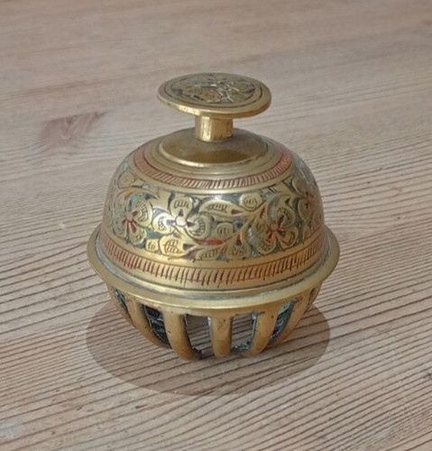 Good sized brass engraved - , and