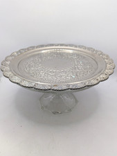 Vintage Glass & Silver Plated