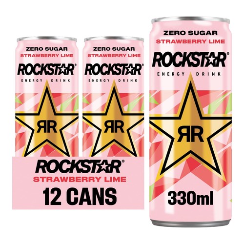 Rockstar strawberry lime - strawberry, &