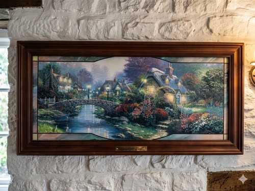 Thomas kinkade lamplight - kinkade,