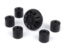 Matt Black CNC Rim/ Wheel Nut Caps for Vespa ET2 ET4 GT GTL GTS GTV LX LXV S ...