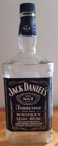 Jack daniel litre empty - jack,