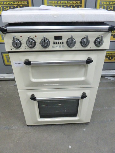 Smeg cooker cream tr62p 60cm - smeg,