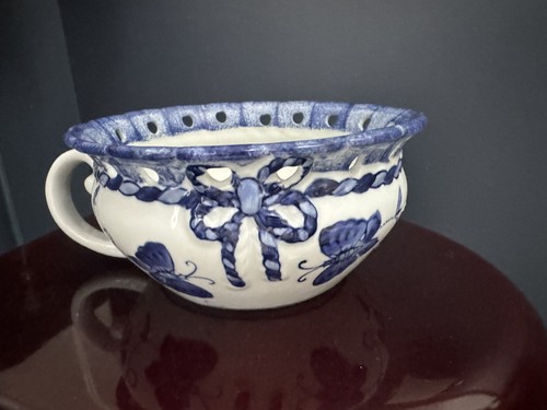 Regancy ironstone blue white - blue,