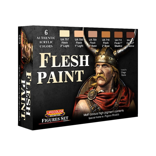 Lifecolor flesh set 22ml x - set,