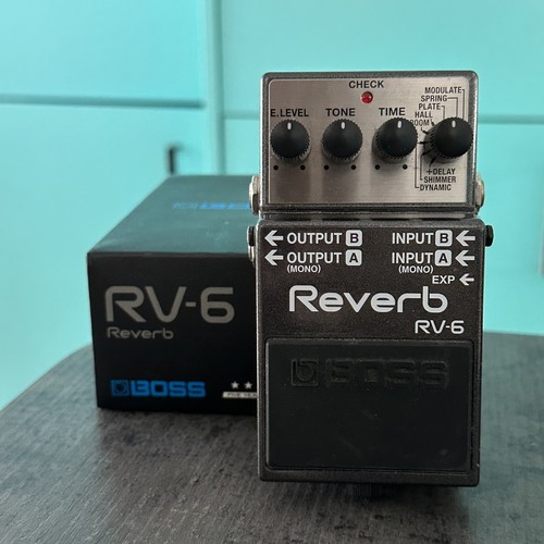Boss digital reverb - rv-6,