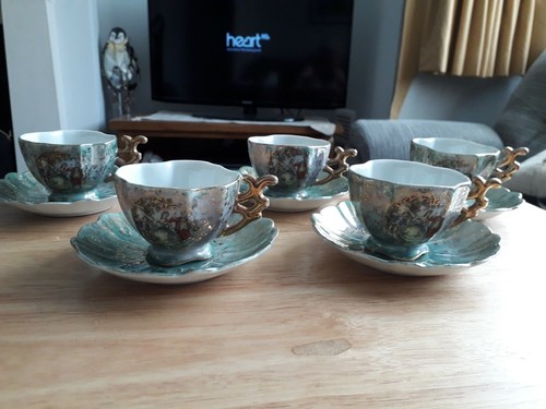 Set retro porcelain - of,