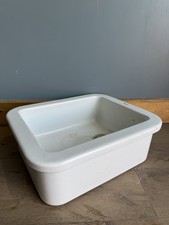 Vintage Twyfords Rectangular Sink – Reclaimed Ceramic Basin 50cm Utility/Lab