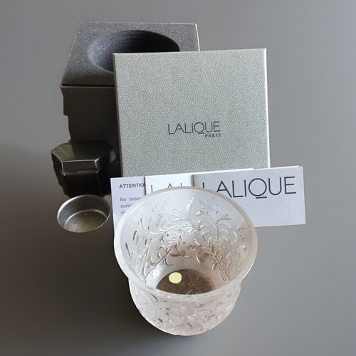 Lalique rosemary vase tea - lalique,