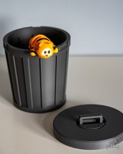 Garfield Trash Set 3D Printed