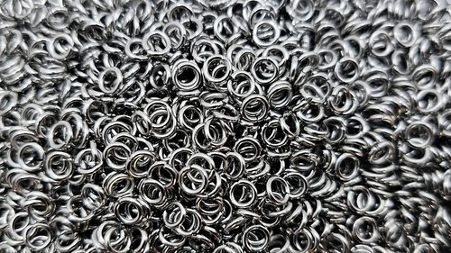 1mm stainless steel chainmail - 1mm,