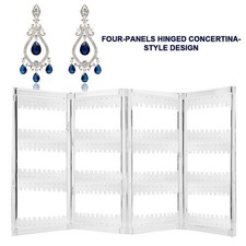 Foldable 4-Panel Jewelry