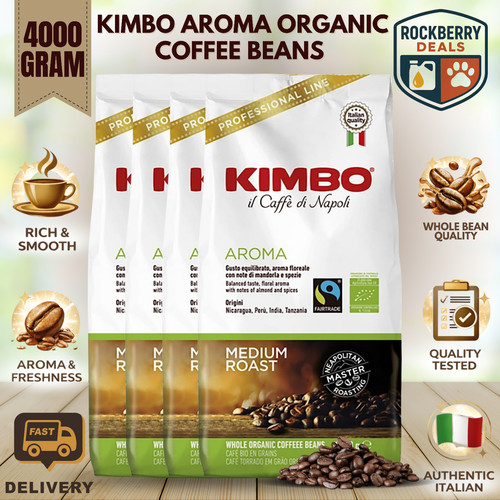 Kimbo aroma organic fairtrade - kimbo,