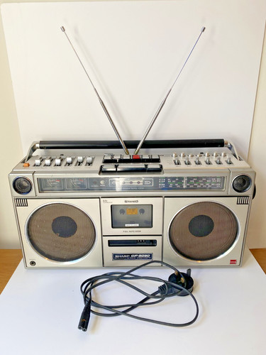 Sharp 9090e boombox - gf-9090e, radio