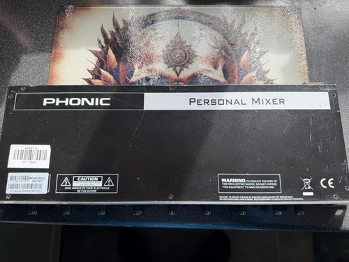 Phonic 801 channel mixer - 8-channel,