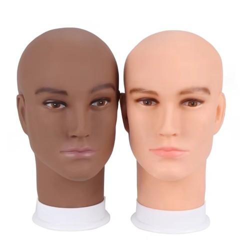 Bald male mannequin - head, soft