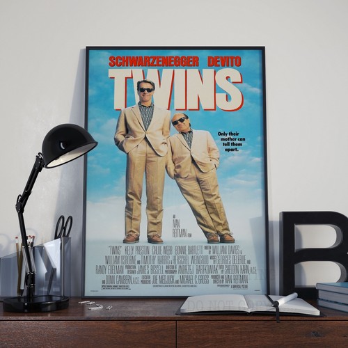 Twins poster 80s comedy movie - twins,