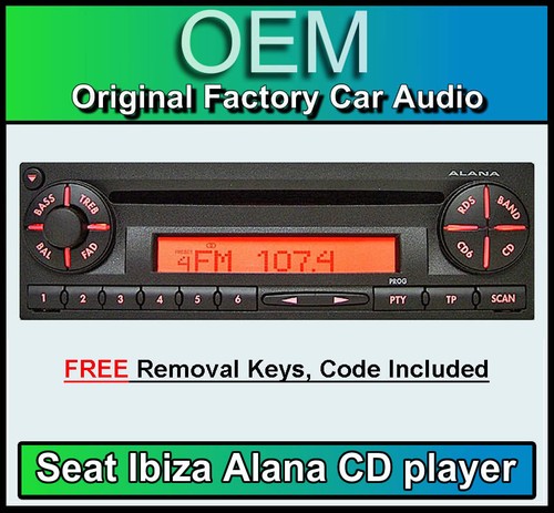 Seat ibiza player radio - cd,