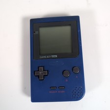 Nintendo Gameboy Pocket Blue MGB-001 Handheld System Console Only