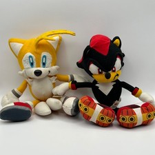Gosh! Sonic X - Shadow & Tails  - Sonic The Hedgehog 9” Plush Soft Toys