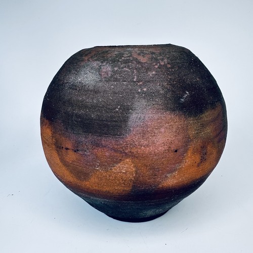 Large signed studio raku - large,