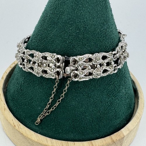 Vintage bracelet marcasite - vintage,