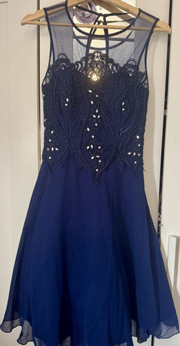 Quiz blue sleeveless fit - quiz,